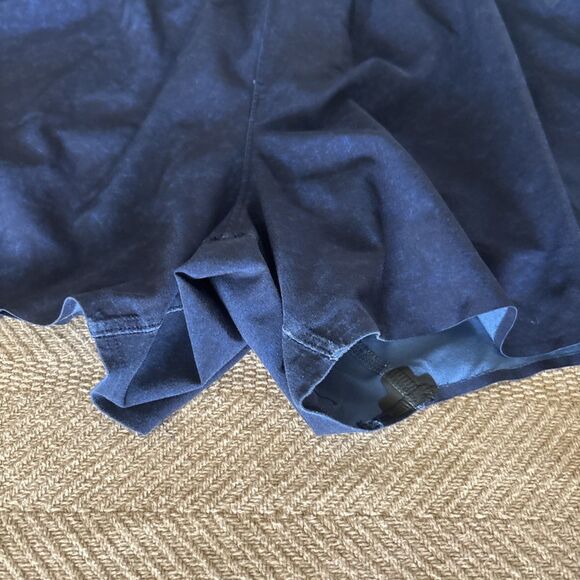 Lululemon Shorts Mens Size Small Dark Blue Lined Gym Workout Breathable - Picture 3 of 9